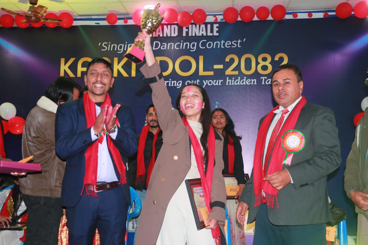 Kaski Idol Titles to Rojita and Shikha